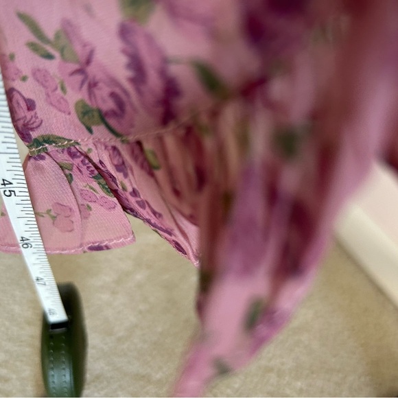 NEW Ruffle Asymmetric Floral Cami Maxi Dress - Picture 7 of 7